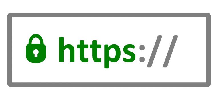 Secure https connection with SSL lock